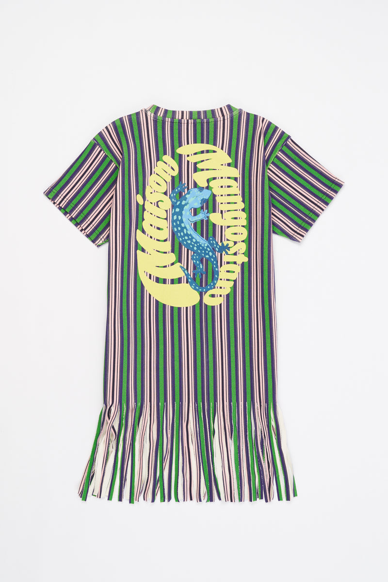 Stripes Gecko Dress Adult