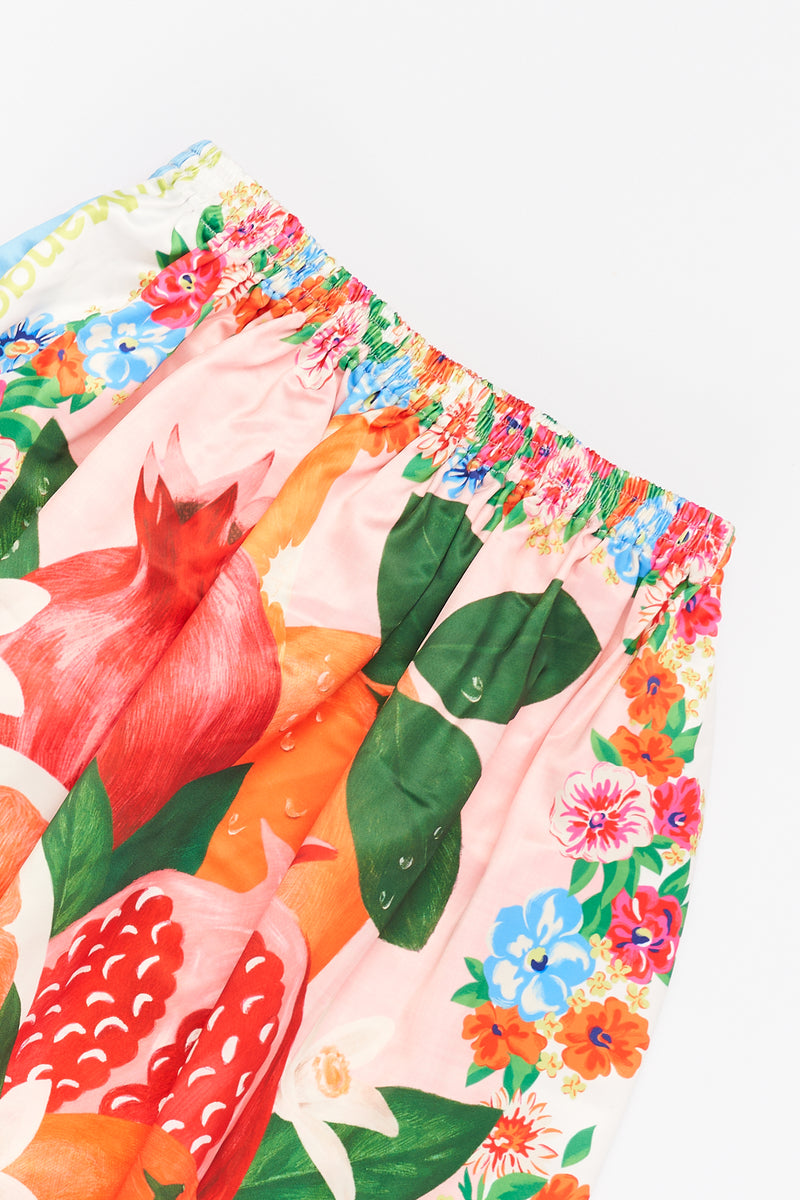 Oranges Scarf Skirt