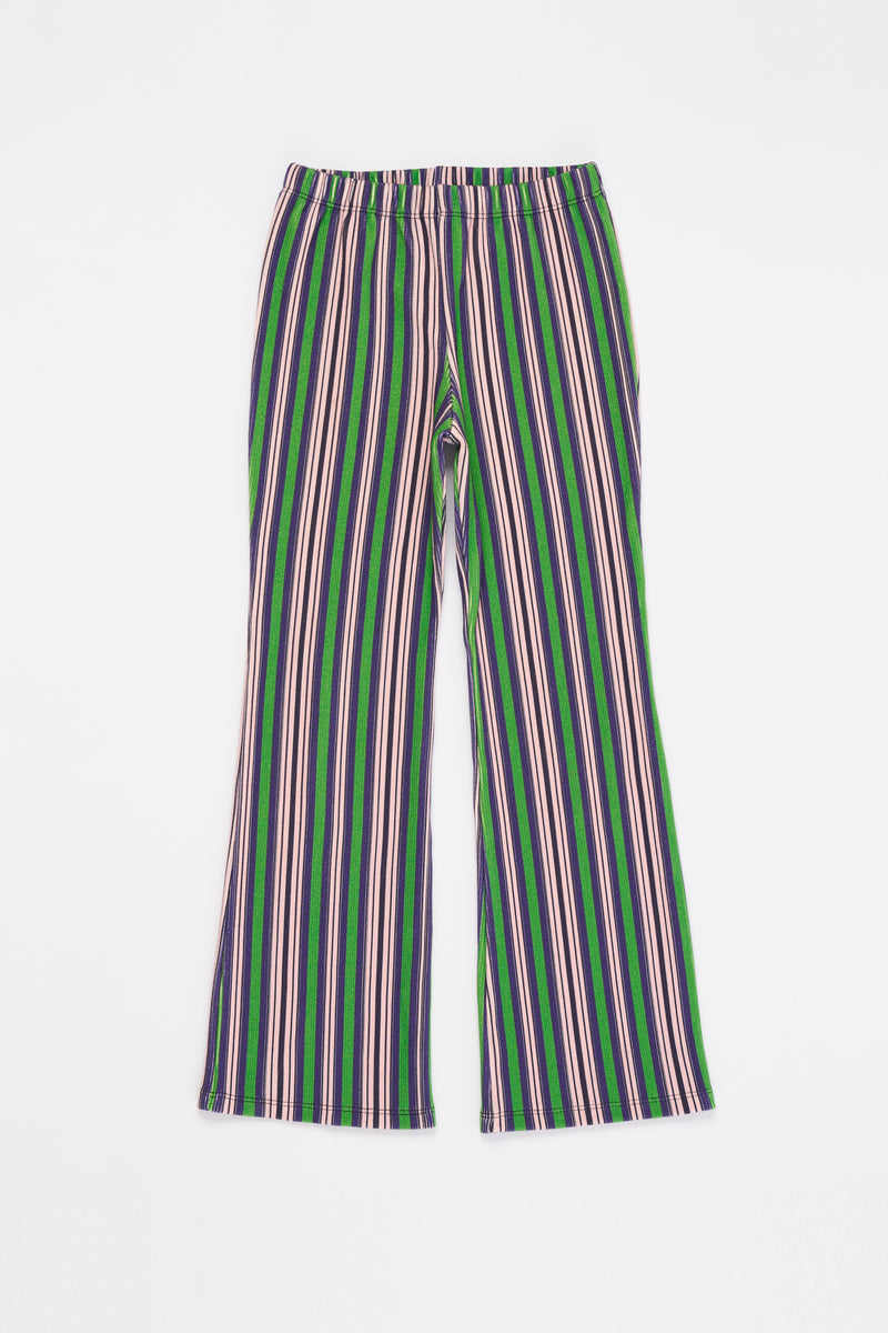 Stripes Leggins Flared