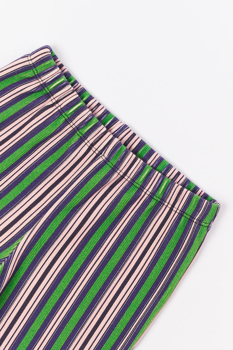 Stripes Leggins Flared