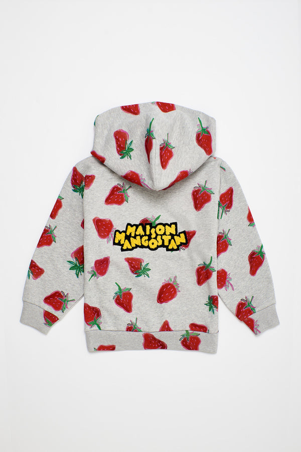 Erdbeeren Kapuzenpullover