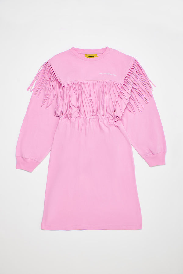 Fringes Dress Pink