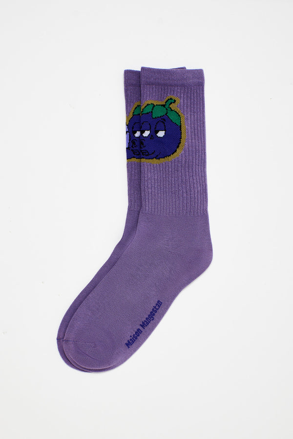 Kisses Socks Purple