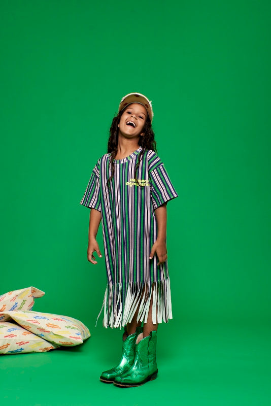 Stripes Gecko Dress